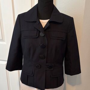 Ann Taylor Unique NEW Black Jacket size 8P